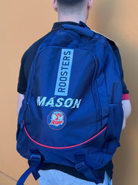 Load image into Gallery viewer, Personalised Sydney Roosters Official NRL Backpack
