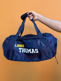 Load image into Gallery viewer, Personalised Brisbane Lions Official AFL Sports Bag
