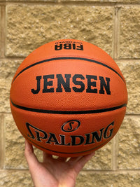 Load image into Gallery viewer, Personalised Spalding Precision TF-1000 Composite Leather Basketball (Size 5, 6, 7) - 7 Day Dispatch
