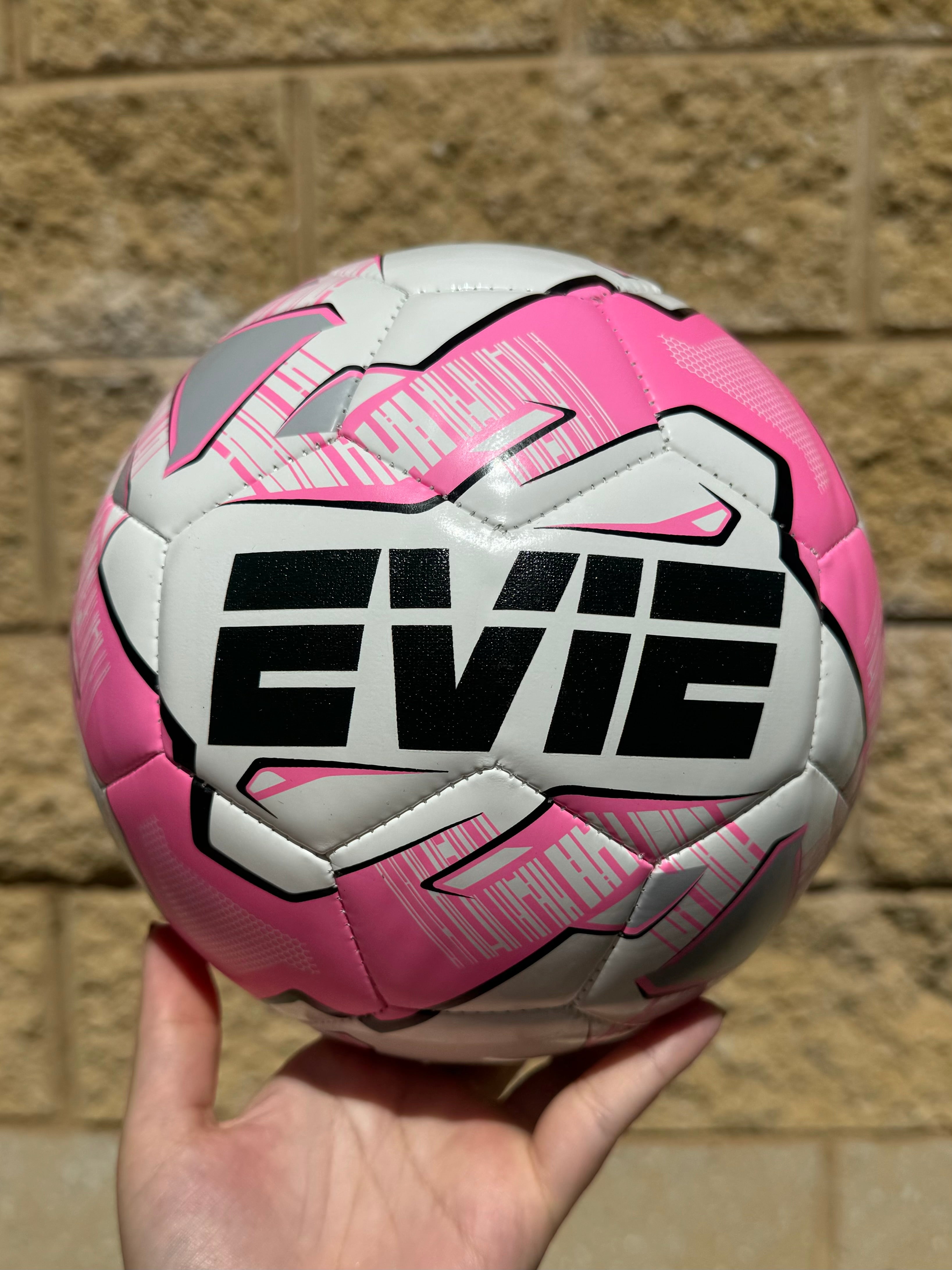 Personalised Mi-Ball Pink Soccer Ball (Size 3, 4, 5)