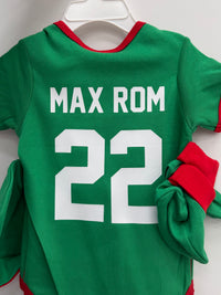 Load image into Gallery viewer, Personalised South Sydney Rabbitohs NRL Lullaby 3pc Baby Gift Set
