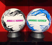 Load image into Gallery viewer, Personalised Mi-Ball Blue Soccer Ball (Size 3, 4, 5)
