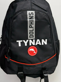 Load image into Gallery viewer, Personalised Dolphins Official NRL Backpack
