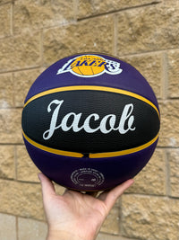 Load image into Gallery viewer, Personalised NBA Official LA Lakers Team Basketball (SIZE 7)
