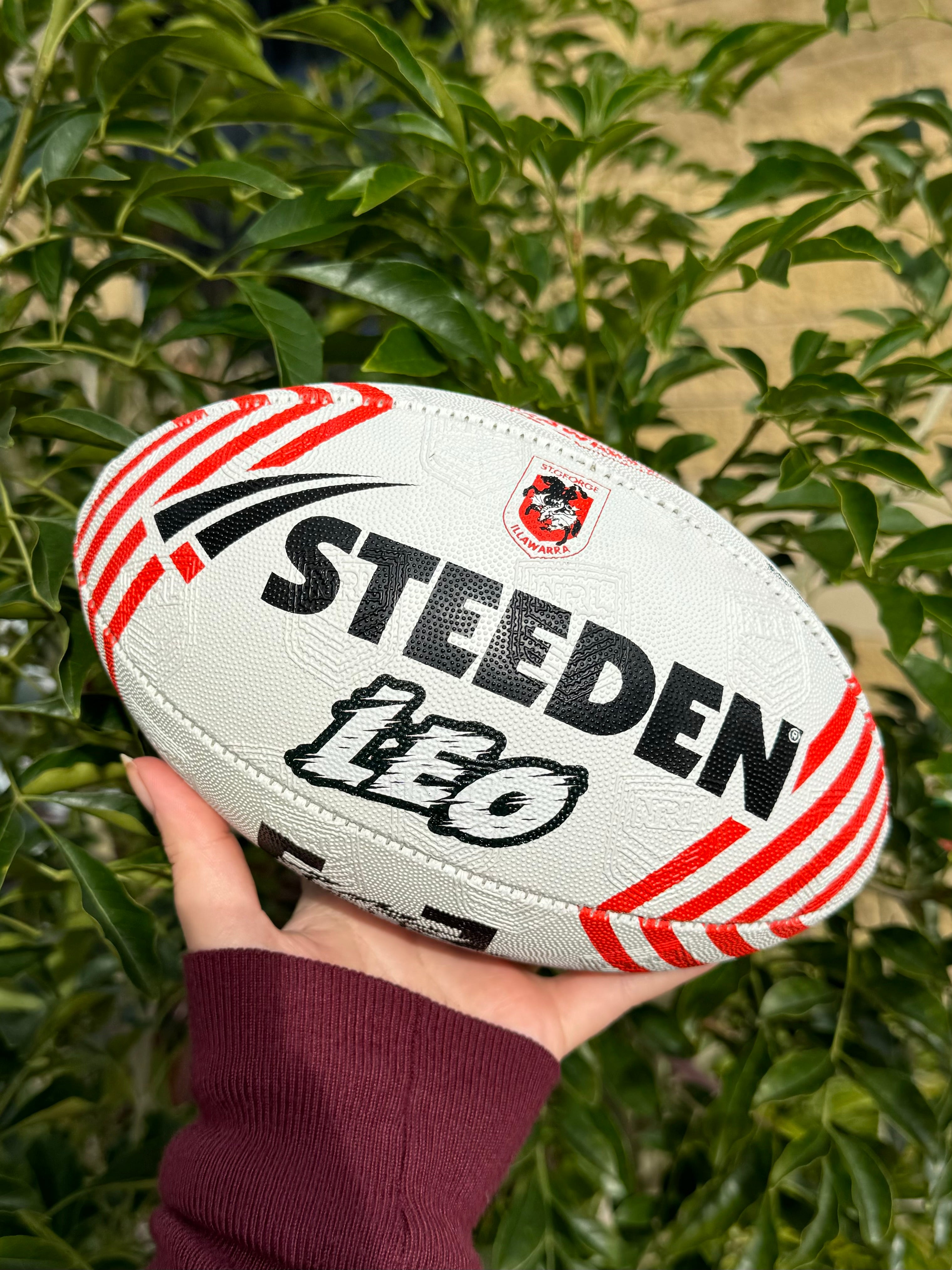 Personalised Official NRL Team balls (11inch mini ball)