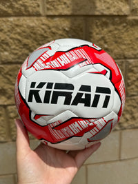 Load image into Gallery viewer, Personalised Mi-Ball Red Soccer Ball (Size 3, 4, 5)
