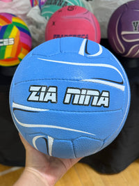 Load image into Gallery viewer, Personalised Mi-Ball Envision Blue Netball (SIZE 5)
