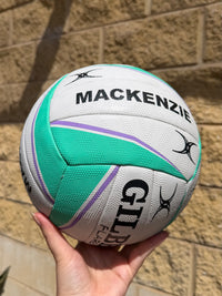 Load image into Gallery viewer, Personalised 2027 Gilbert Flare Match Netball (SIZE 5)
