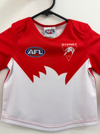 Load image into Gallery viewer, Personalised Sydney Swans AFL Toddler Guernsey
