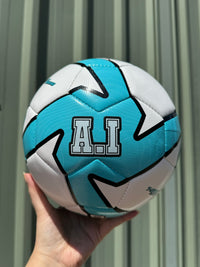 Load image into Gallery viewer, Personalised Deploy Blue Soccer Ball (SIZE 3, 4, 5)
