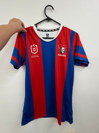 Load image into Gallery viewer, Personalised Newcastle Knights NRL Jersey (Delivery before Grand Final Available with express shipping)

