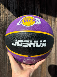 Load image into Gallery viewer, Personalised NBA Official LA Lakers Team Basketball (SIZE 7)
