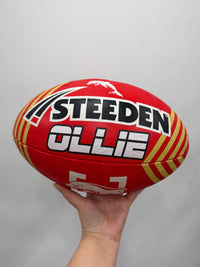 Load image into Gallery viewer, Personalised Dolphins Official NRL Ball (Size 5)
