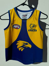Load image into Gallery viewer, Personalised West Coast Eagles AFL Guernsey
