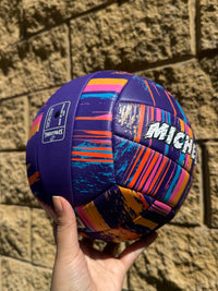 Load image into Gallery viewer, Personalised Spalding Purple Marble Volleyball (Size 5)
