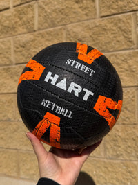 Load image into Gallery viewer, Personalised Hart Street Black Netball (SIZE 5)
