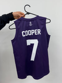 Load image into Gallery viewer, Personalised Fremantle Dockers AFL Guernsey
