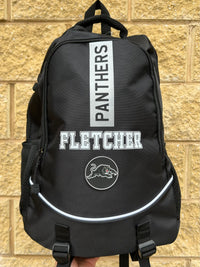 Load image into Gallery viewer, Personalised Penrith Panthers Official NRL Backpack
