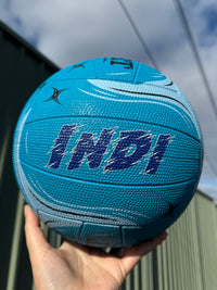 Load image into Gallery viewer, Personalised Gilbert Phoenix Netball Blue (SIZE 5)

