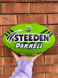 Load image into Gallery viewer, Personalised Canberra Raiders Official NRL Ball (Size 5)
