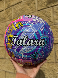 Load image into Gallery viewer, Personalised Gilbert 2025 Indigenous First Nations Supporter Netball (SIZE 5)
