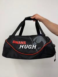Load image into Gallery viewer, Personalised Sydney Swans Official AFL Sports Bag
