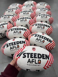 Load image into Gallery viewer, Personalised St George Dragons Official NRL Ball (11inch mini ball)

