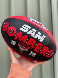 Load image into Gallery viewer, Personalised AFL Official Essendon Bombers Club Football (Size 5)
