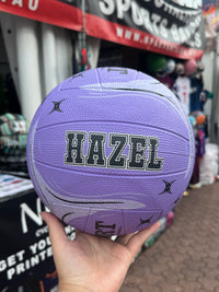 Load image into Gallery viewer, Personalised Gilbert Phoenix Netball Lilac (SIZE 5)
