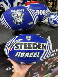 Load image into Gallery viewer, Personalised 2026 Canterbury Bulldogs Official NRL Ball (Size 5)
