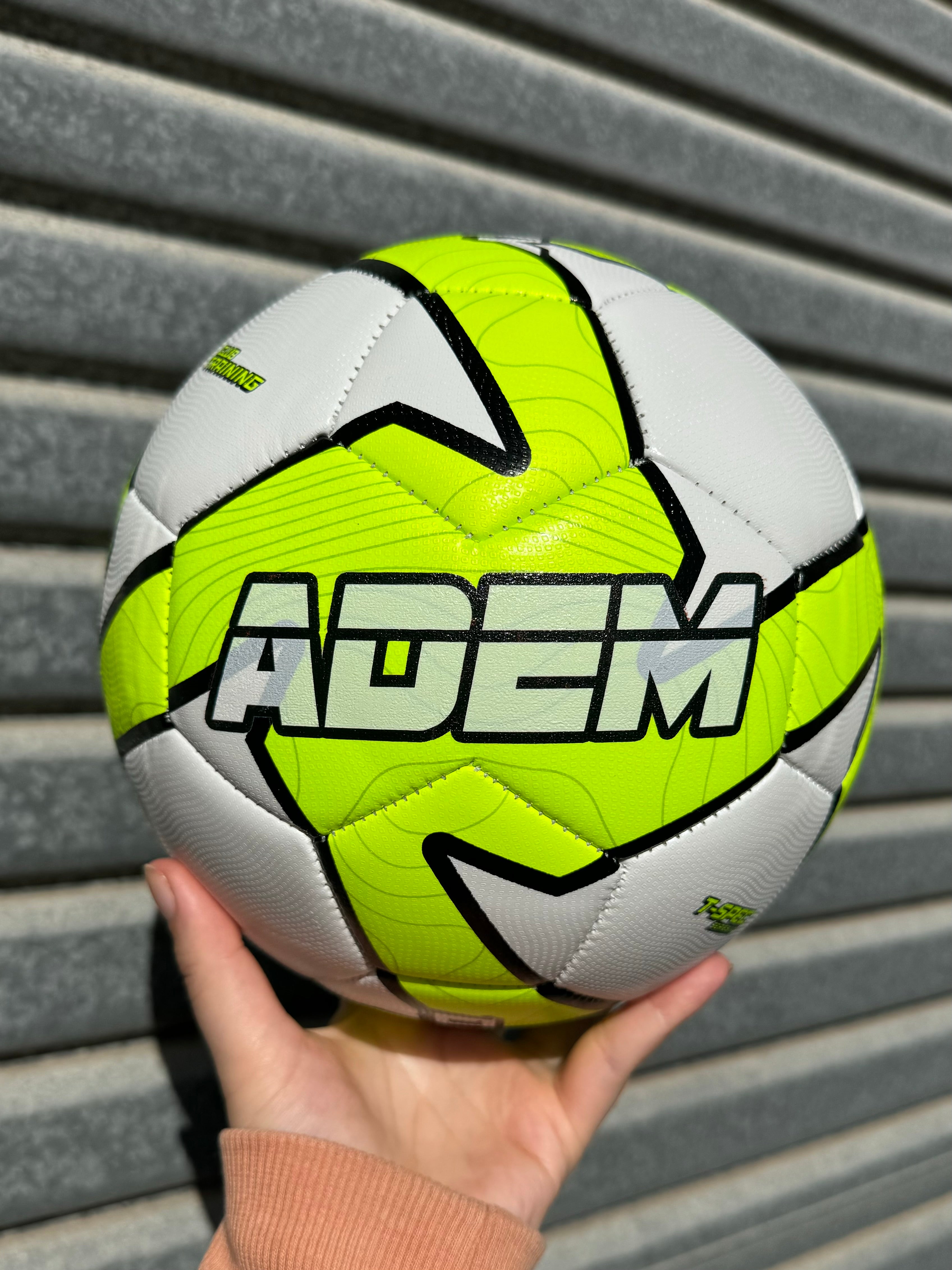 Personalised Neon Deploy Soccer Ball (Size 3, 4 ,5)