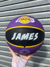 Load image into Gallery viewer, Personalised NBA Official LA Lakers Team Basketball (SIZE 7)
