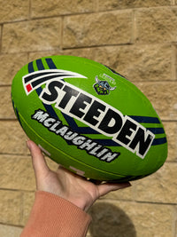 Load image into Gallery viewer, Personalised Canberra Raiders Official NRL Ball (Size 5)
