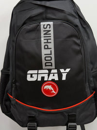 Load image into Gallery viewer, Personalised Dolphins Official NRL Backpack
