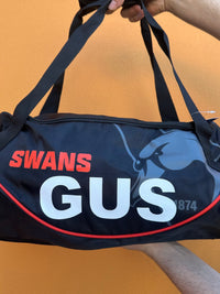 Load image into Gallery viewer, Personalised Sydney Swans Official AFL Sports Bag
