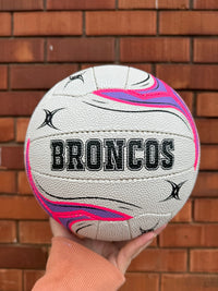 Load image into Gallery viewer, Personalised Gilbert White Eclipse M500 Netball (SIZE 4)
