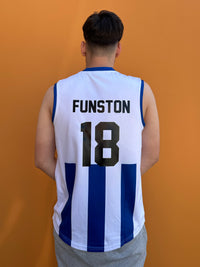 Load image into Gallery viewer, Personalised North Melbourne Kangaroos AFL Guernsey
