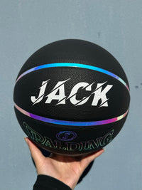 Load image into Gallery viewer, Personalised Spalding Irisedcent  Composite leather TF Basketball - (Size 6, 7)
