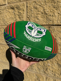 Load image into Gallery viewer, Personalised New Zealand Warriors Official NRL Ball (Size 5)
