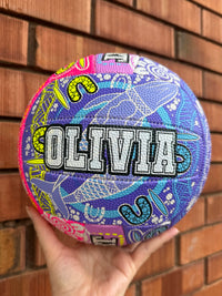 Load image into Gallery viewer, Personalised Gilbert 2025 Indigenous First Nations Supporter Netball (SIZE 5)
