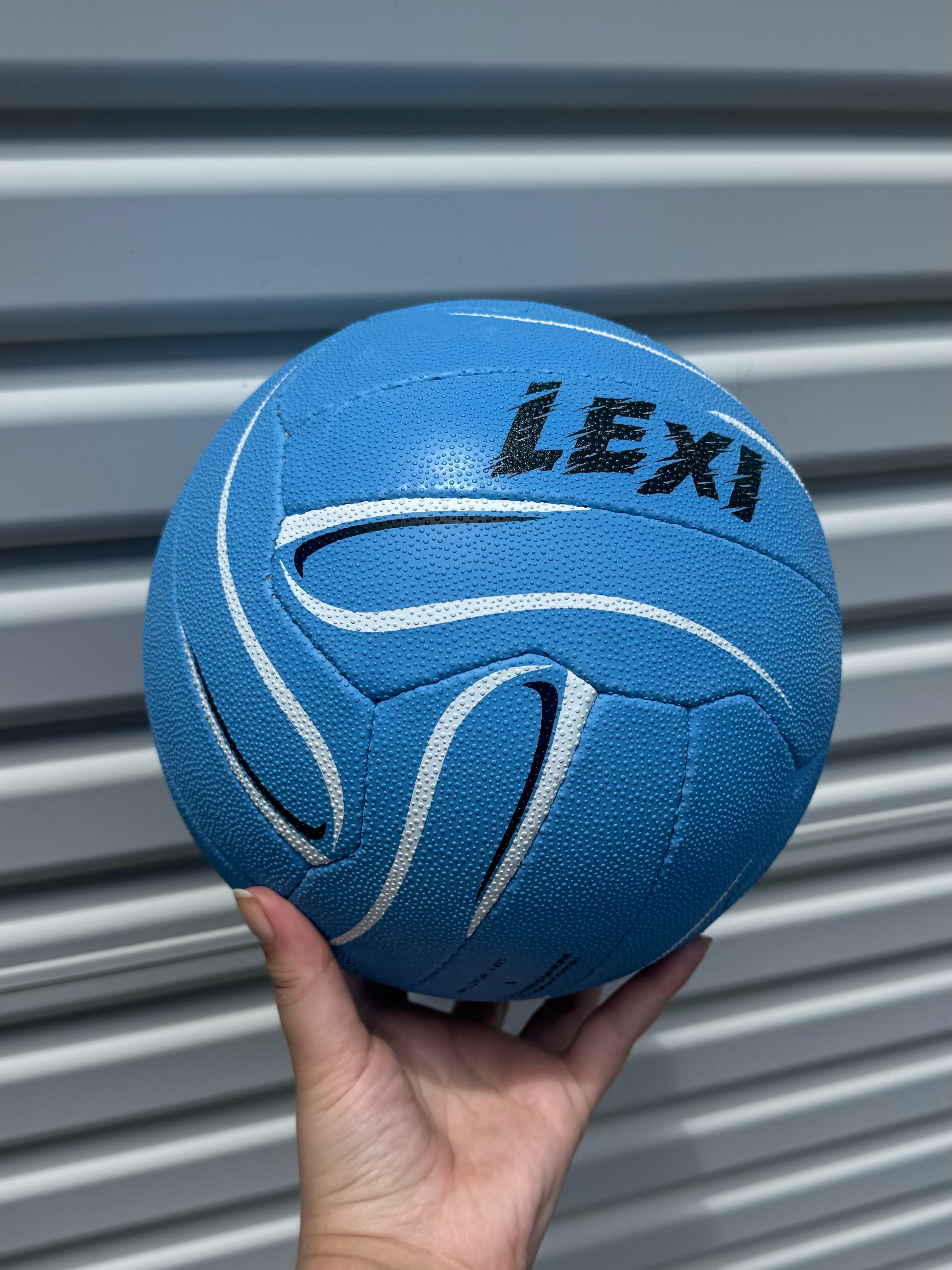 Personalised Mi-Ball Envision Blue Netball (SIZE 5)