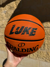 Load image into Gallery viewer, Personalised Ultimate Basketball Pack (Spalding Orange TF-50 Ball)
