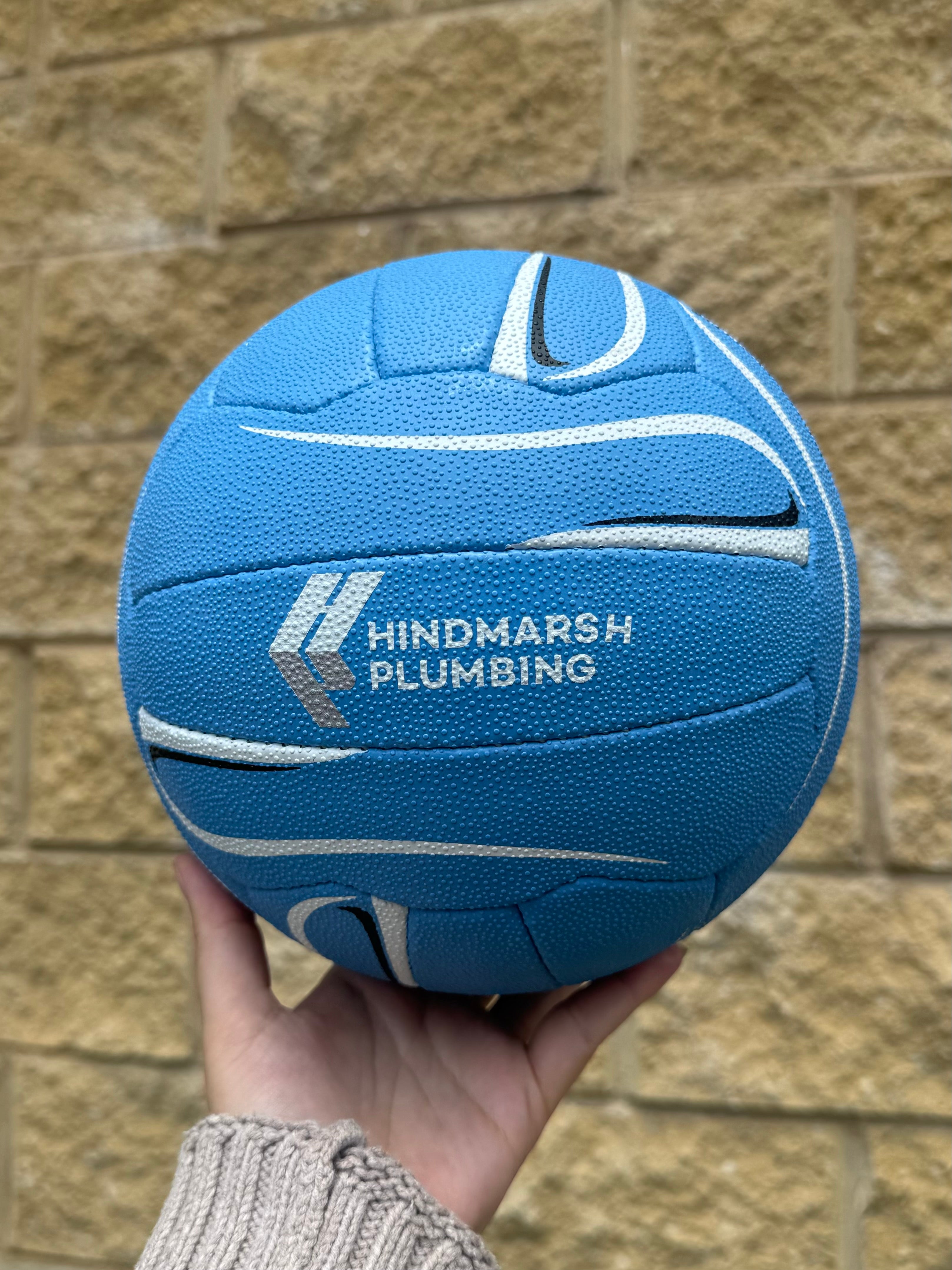 Personalised Mi-Ball Envision Blue Netball (SIZE 5)