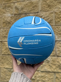 Load image into Gallery viewer, Personalised Mi-Ball Envision Blue Netball (SIZE 5)
