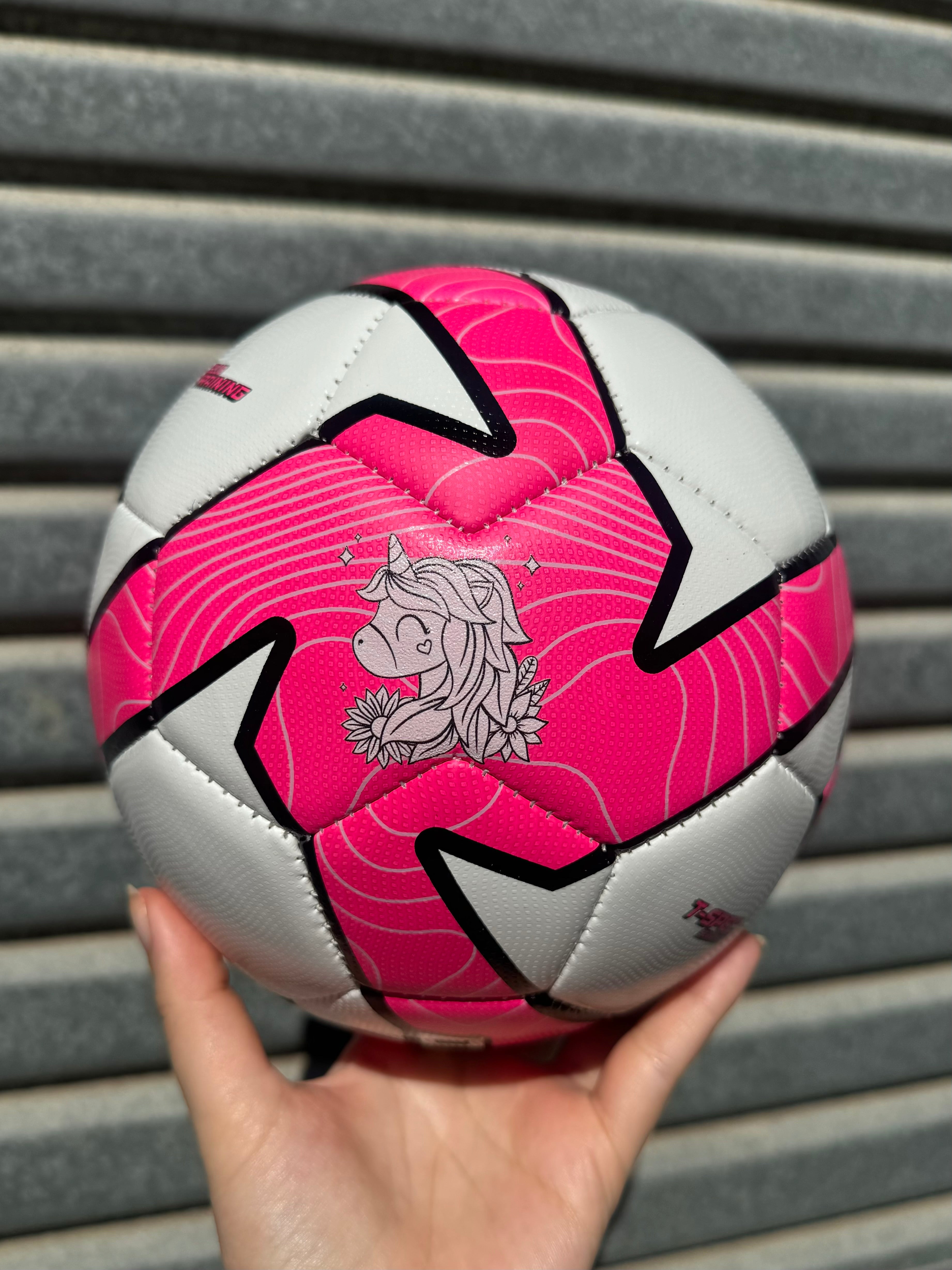 Personalised Deploy Pink Soccer Ball (Size 3, 4, 5)