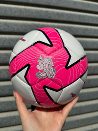 Load image into Gallery viewer, Personalised Deploy Pink Soccer Ball (Size 3, 4, 5)
