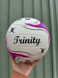 Load image into Gallery viewer, Personalised Gilbert White Eclipse M500 Netball (SIZE 4)
