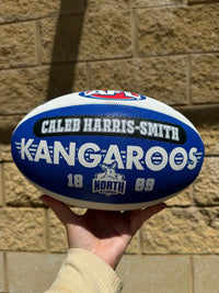Load image into Gallery viewer, Personalised AFL Official North Melbourne Kangaroos Club Football (Size 5)
