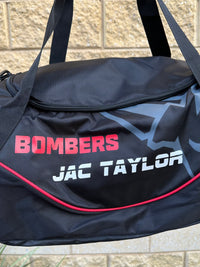 Load image into Gallery viewer, Personalised Essendon Bombers Official AFL Sports Bag
