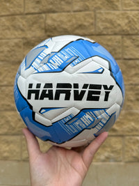 Load image into Gallery viewer, Personalised Mi-Ball Blue Soccer Ball (Size 3, 4, 5)
